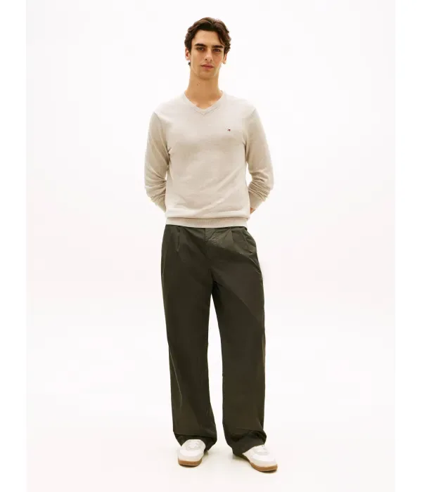 Свитер regular fit Tommy Hilfiger, бежевый — фото 2