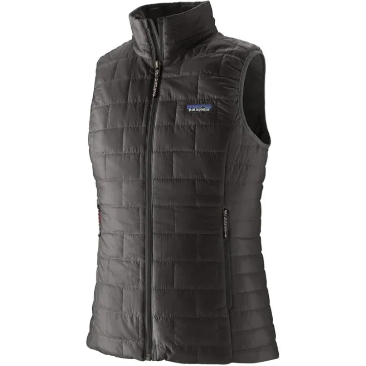 Женская жилетка Nano Puff Patagonia, черный/blk