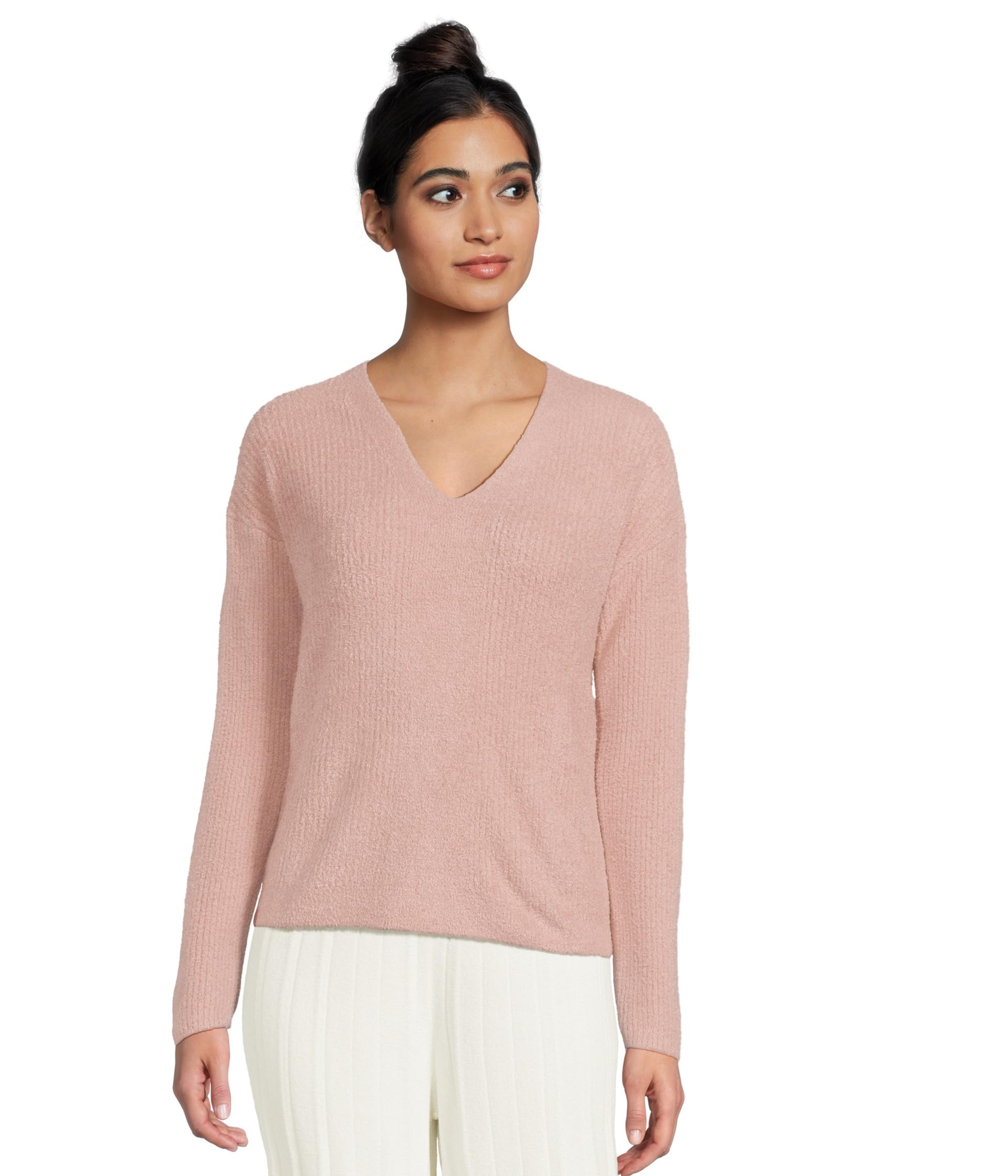 

Свитер Barefoot Dreams Pullover With Back Tie, цвет Teaberry