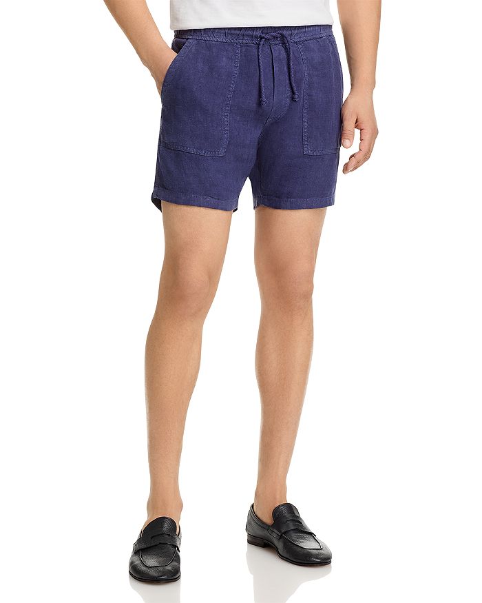 

Сплошные льняные шорты 7" - эксклюзив The Men's Store at Bloomingdale's, синий