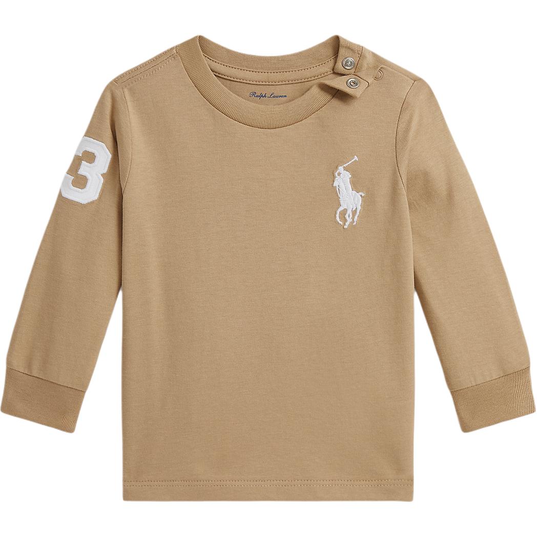 

Детская футболка Polo Ralph Lauren, хаки