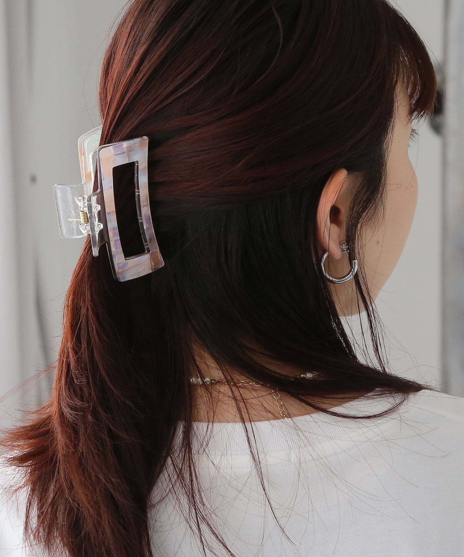 Заколка для волос Clear Nuance Color Colleca La, orange