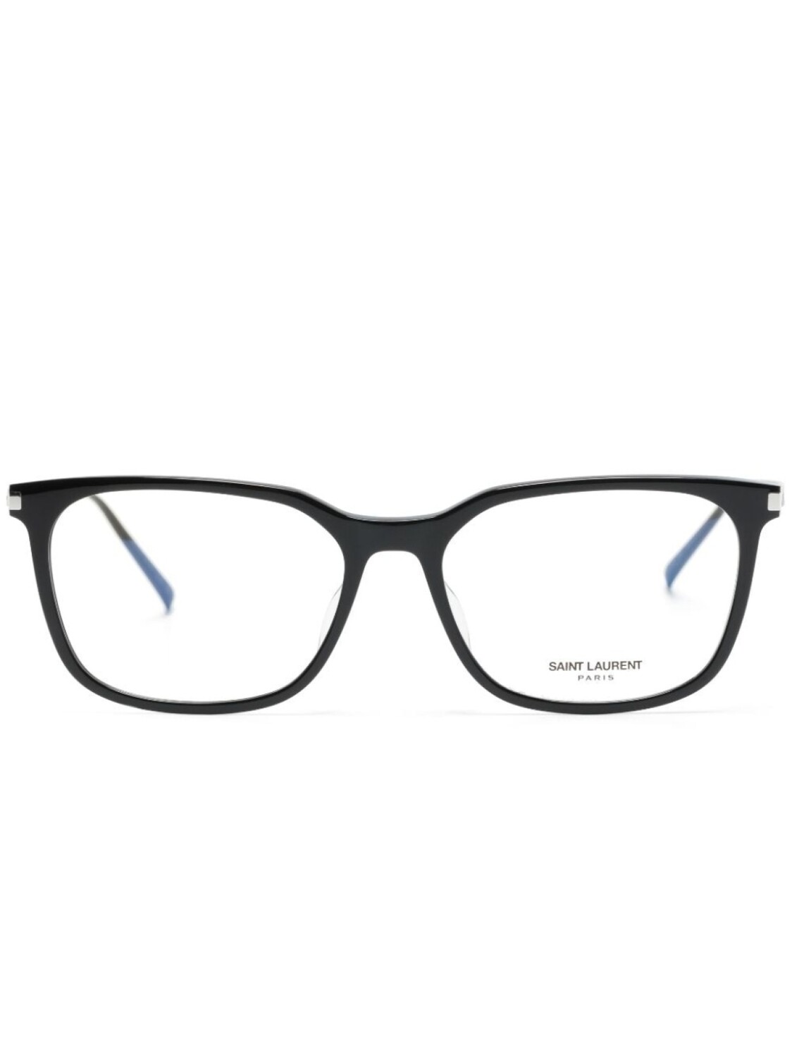 

Saint Laurent Eyewear очки в квадратной оправе с логотипом, черный