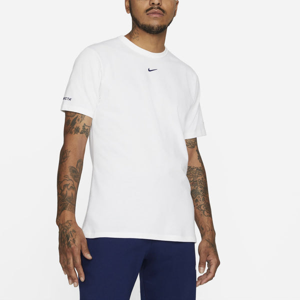 Футболка x nocta drake cardinal stock logo t-shirt 'white' Nike, белый — фото 4