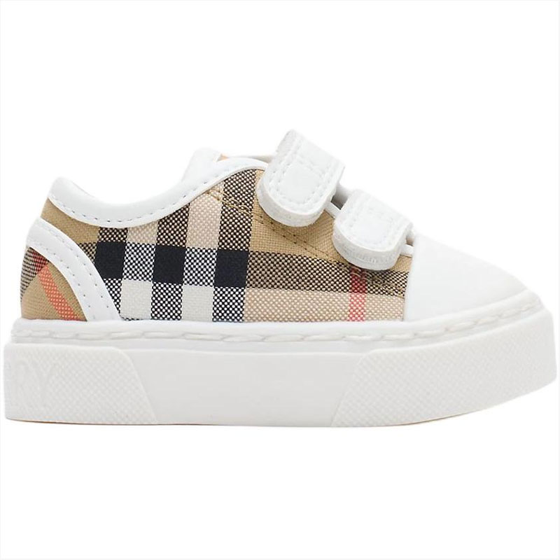 Burberry Босоножки Pre Walking для малышей бежевые — фото 3
