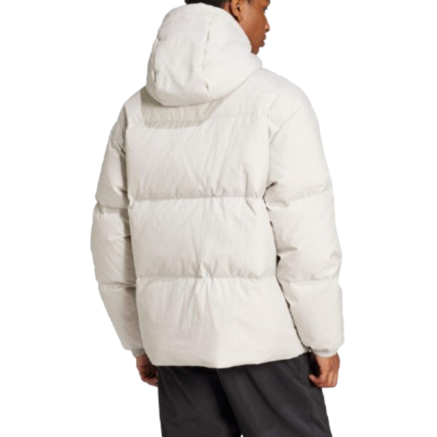 Пуховая куртка Adidas Basic Down Jacket 'White' — фото 3