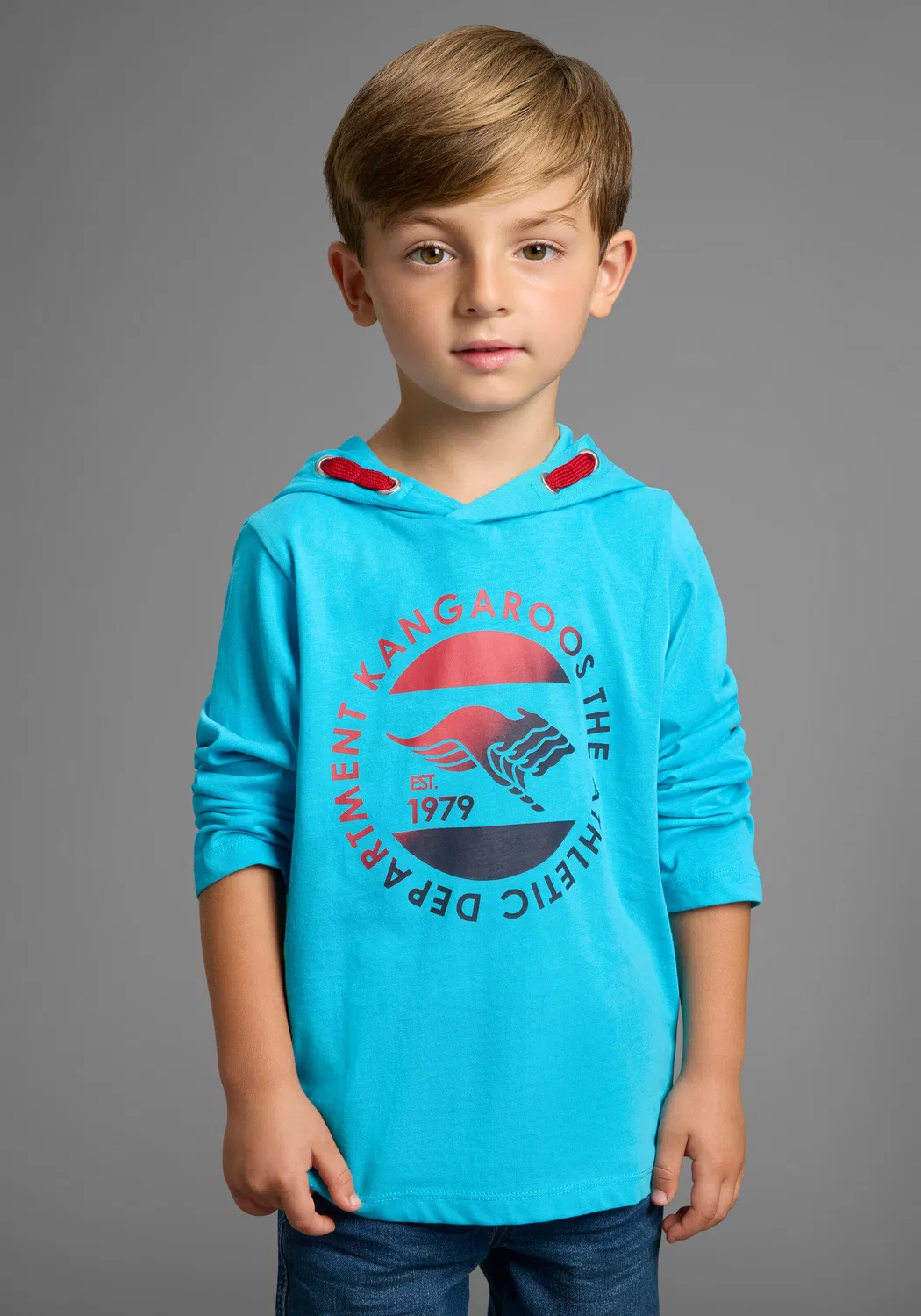 Толстовка Kangaroos, Turquoise — фото 4