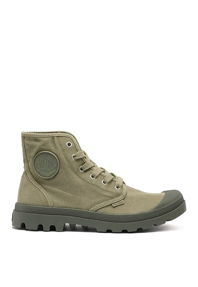 Мужские высокие ботинки Pampa Hi, Puma Palladium, черный/зеленый