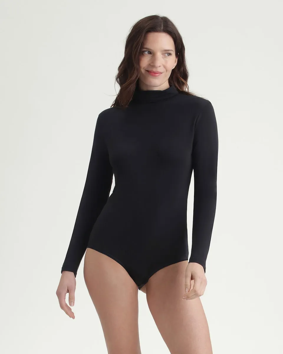 

Термободи с длинными рукавами и высоким воротником Dim, черный