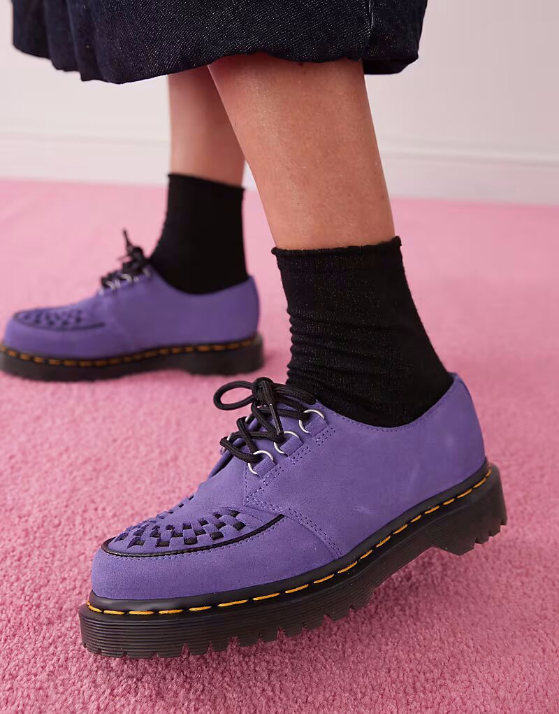 Кроссовки Dr Martens Ramsay в цвете «сумеречный пурпур»