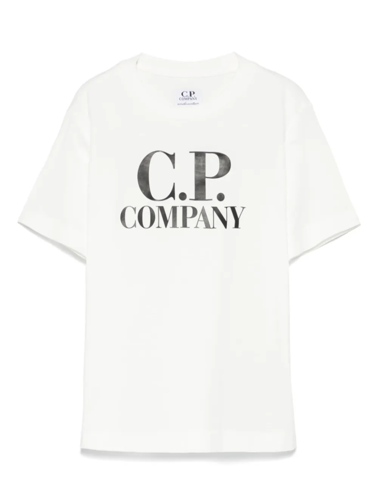 

Футболка с аппликацией логотипа CP Company Kids C.P. Company Kids, белый
