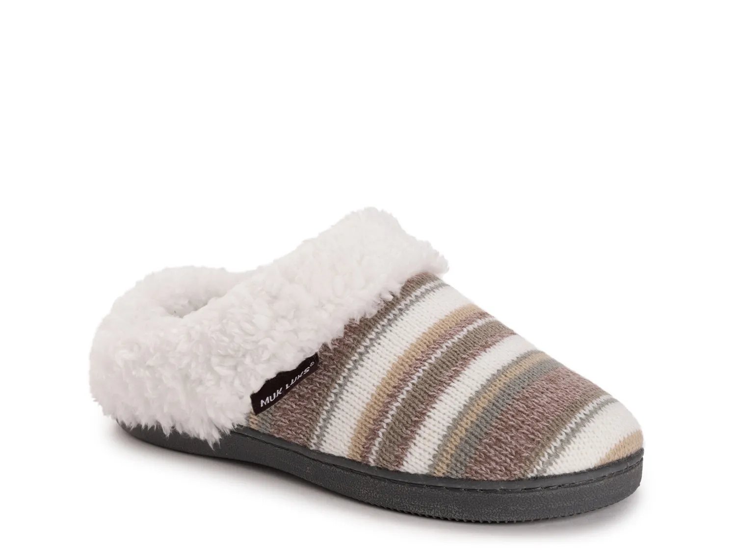 Тапочки MUK LUKS Suzanne Clog Slipper - Women's, фиолетовый/мультиколор