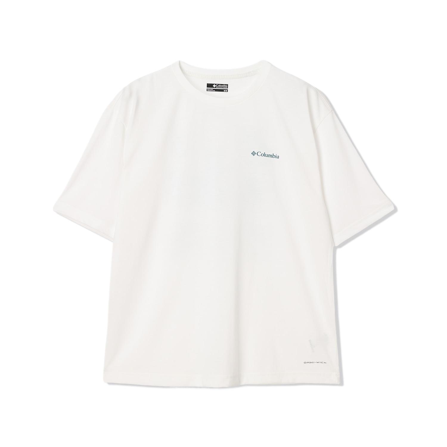 

Columbia Футболка Cedar Trail Buck Quick Dry Unisex белая