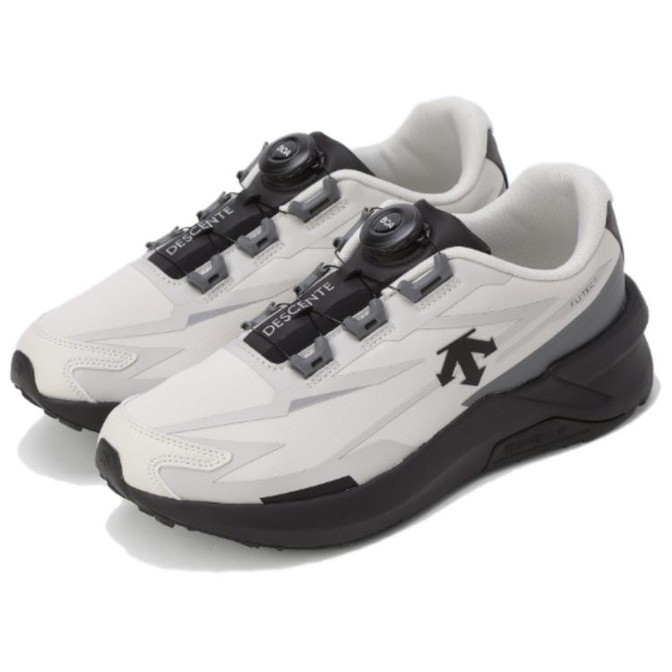 Futect Boa низкие повседневные кроссовки unisex черный DESCENTE, белый — фото 3