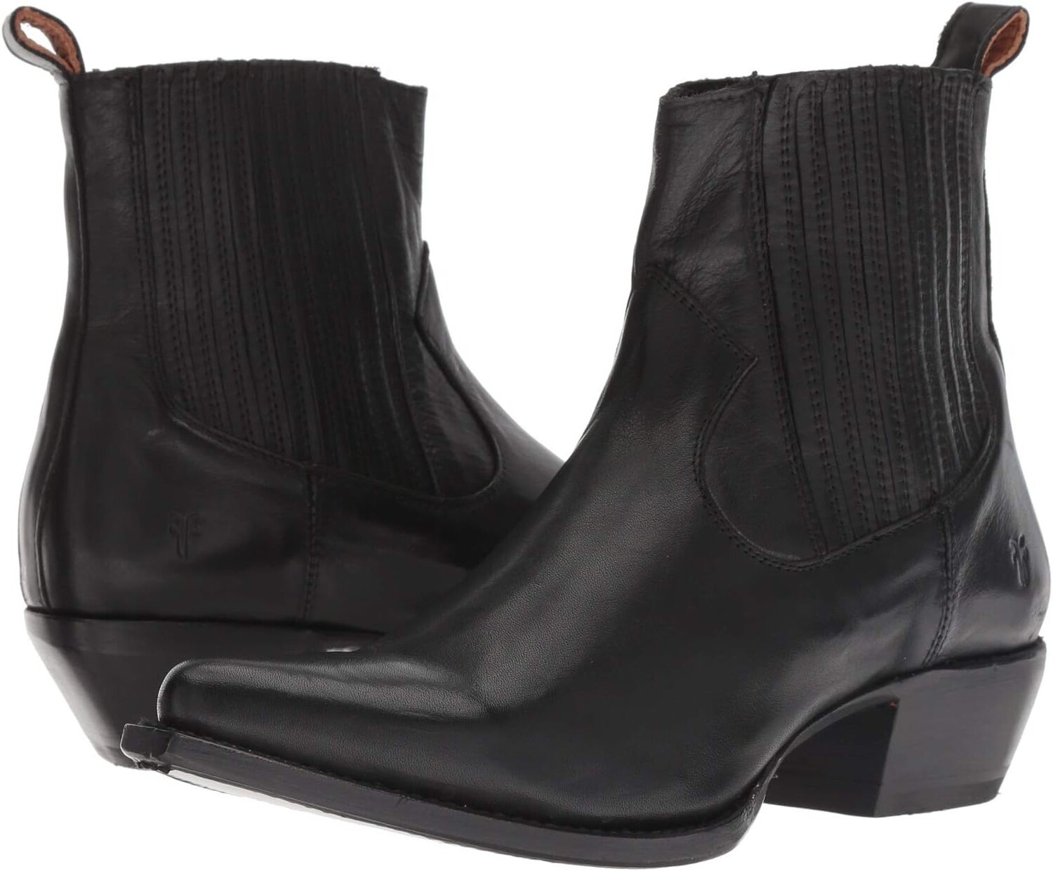 

Ботинки Челси Sacha Chelsea Frye, цвет Black Polished Soft Full Grain