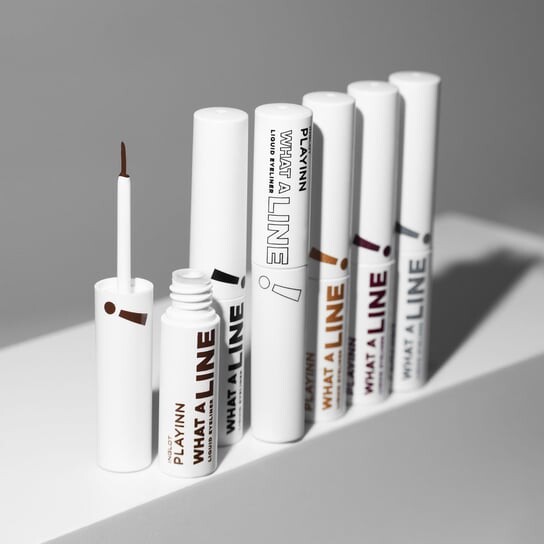 Жидкая подводка для глаз What A Line!, 3,5 мл Inglot Playinn Trusty Brown 24 — фото 4