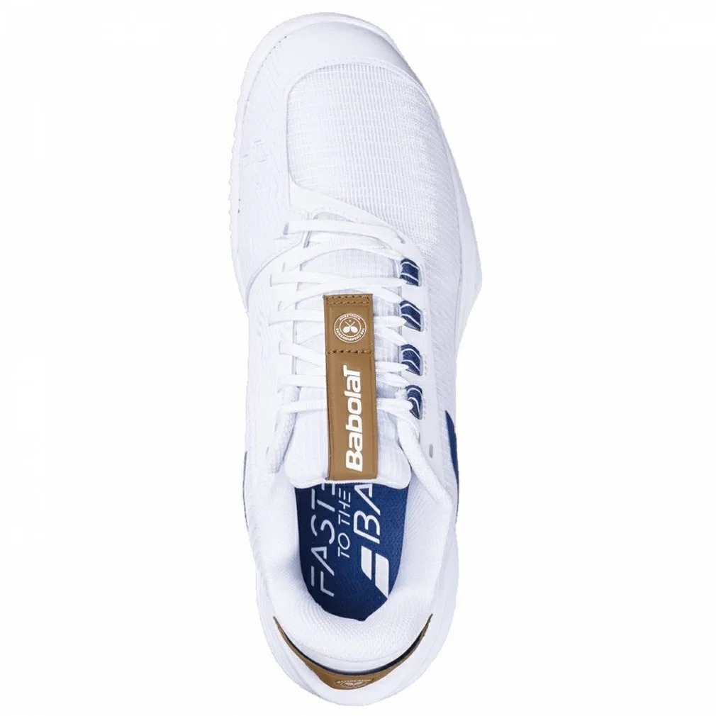 Мужские теннисные кроссовки «Jet Tere 2 SG» от Babolat, White X Brown — фото 4