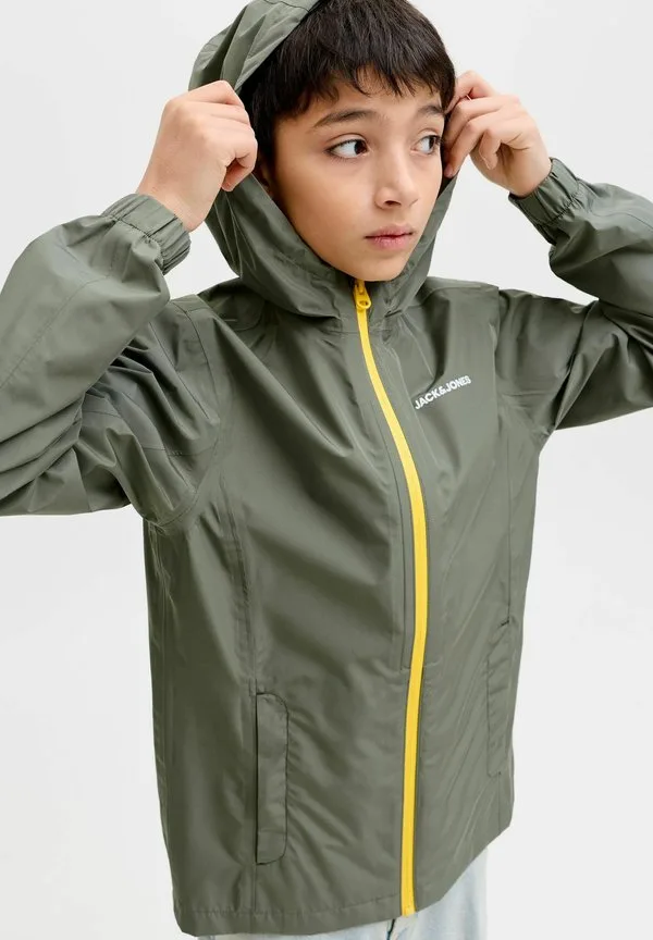 Водонепроницаемая куртка jjeflynn Jack & Jones Junior, Dusty Olive — фото 4