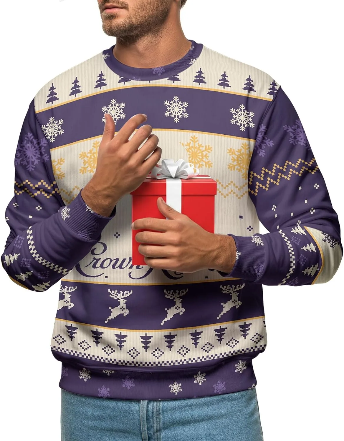 

Свитер Ugly Christmas для мужчин и женщин — смешная водка fat mummy