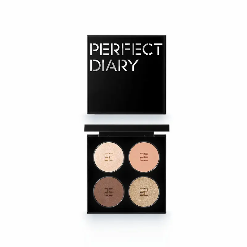 Палетка теней для век Perfect Diary Explorer Eyeshadow Palette, #01 Теплый коричневый — фото 2
