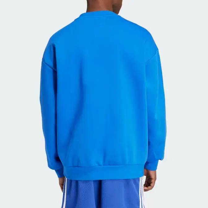 Толстовка Adi Color мужская синяя Adidas Originals, синий — фото 3