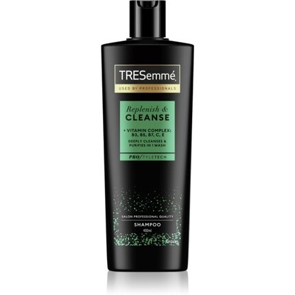 

TRESemmé Tresemme Replenish & Cleanse Шампунь для жирных волос 400 мл с технологией Pro Style и витаминами
