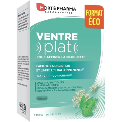 

Forte Pharma Flat Stomach Slimming пищевая добавка для похудения при вздутии живота Forté Pharma