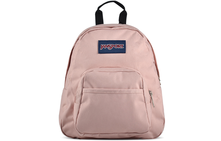 

Мини-рюкзак кожаный унисекс JanSport, цвет пчелиный воск розовый