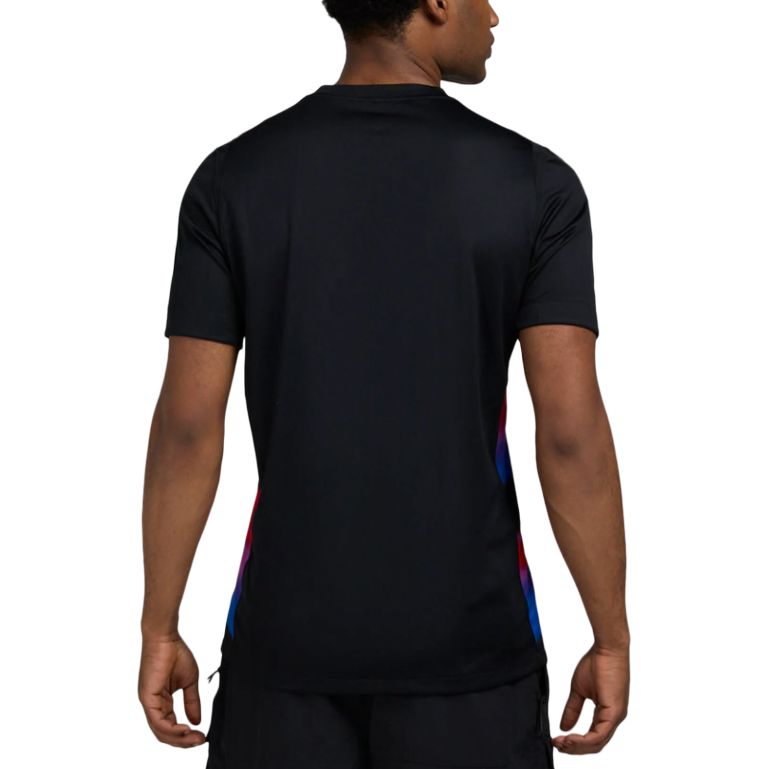 Футболка England 2025 Stadium Away Women's Team Men's Dri FIT реплика Nike, черный/светло-голубой — фото 4