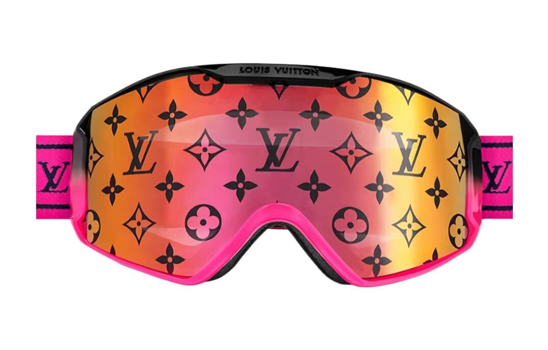 

Лыжные очки Louis Vuitton, розовый