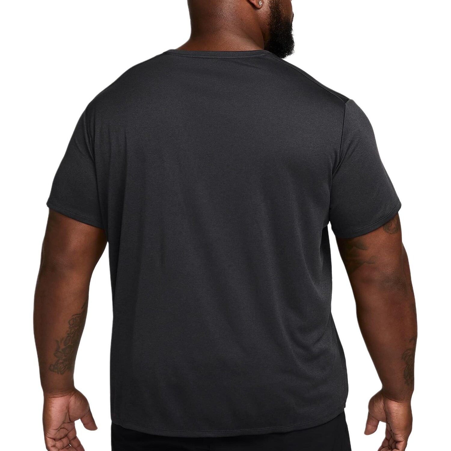 Футболка Dri-Fit мужская, угольно-серая Nike, серый — фото 4
