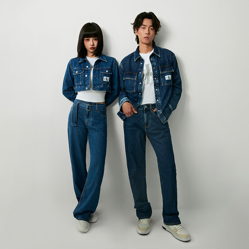 Женские джинсы Calvin Klein, цвет 1A4 - Denim Blue — фото 4
