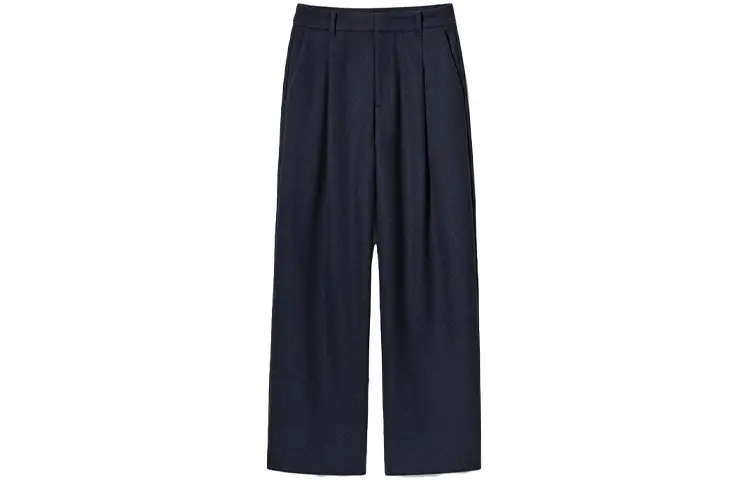 

UNIQLO X CDC FW23 Повседневные брюки женские темно-синие