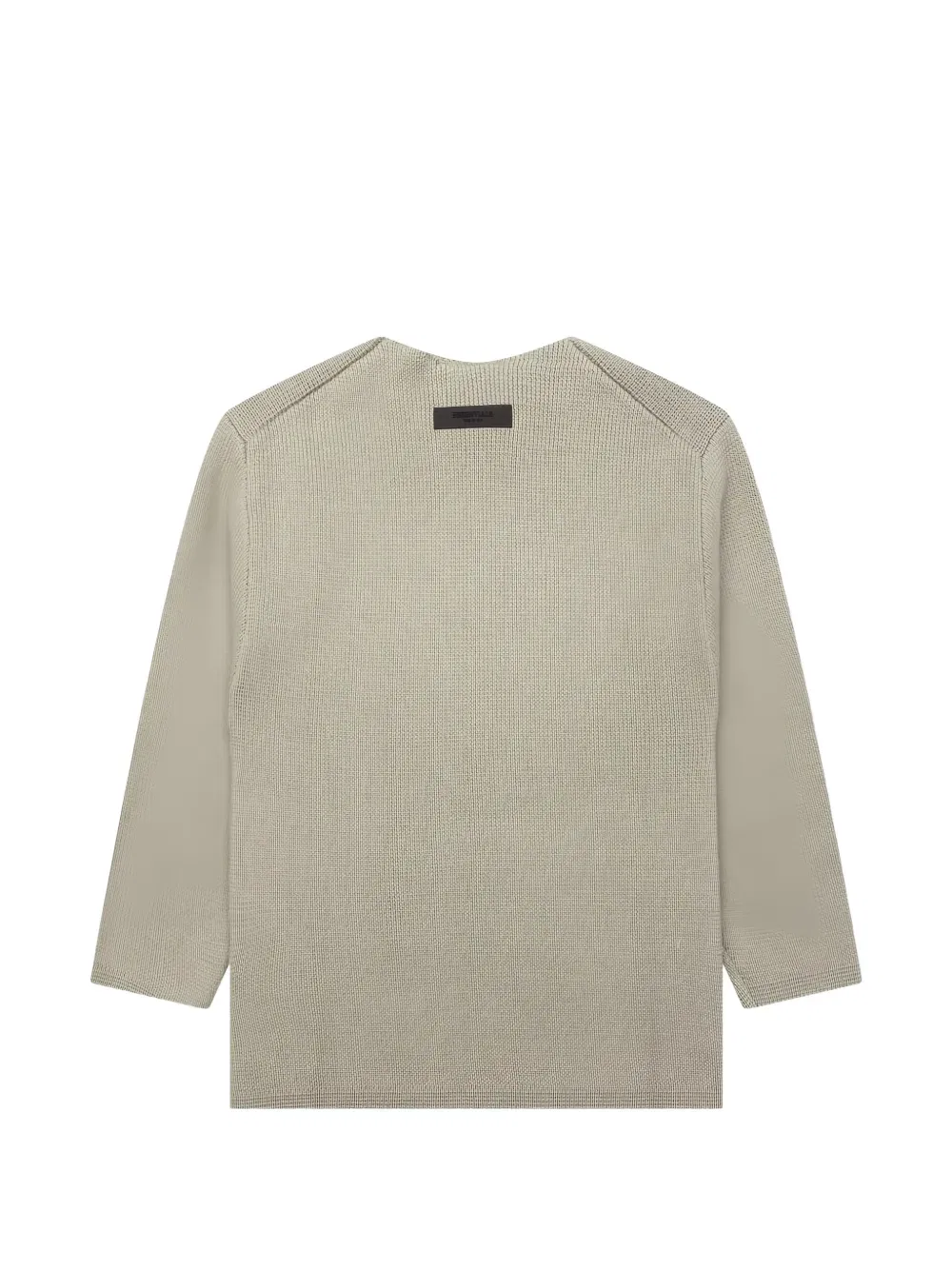 Свитер с нашивкой-логотипом Fear Of God Essentials Kids, нейтральный — фото 2