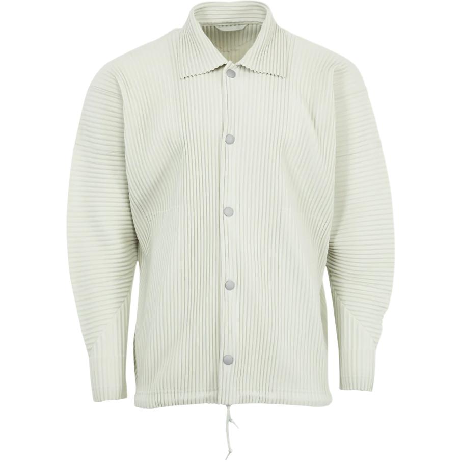 

Мужская плиссированная рубашка с пуговицами ISSEY MIYAKE, серый