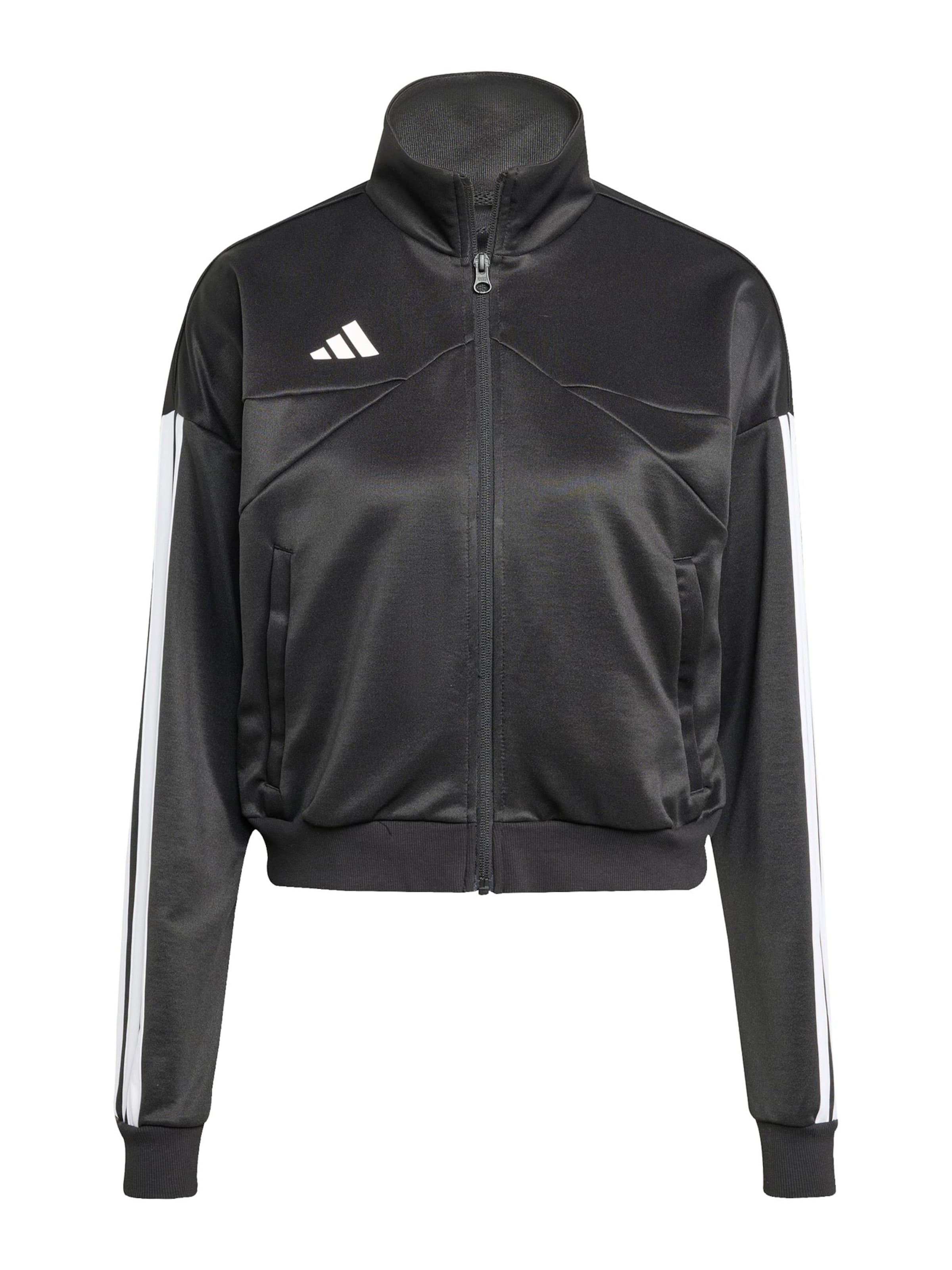

Adidas Sportswear Спортивный худи на молнии 'Tiro' в черном цвете