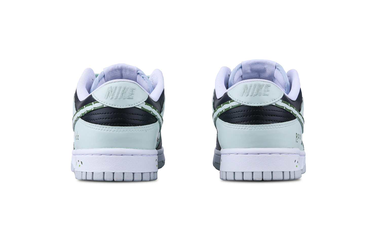 

Кроссовки Nike Dunk Skateboarding Shoes Men Low-top White/black, белый