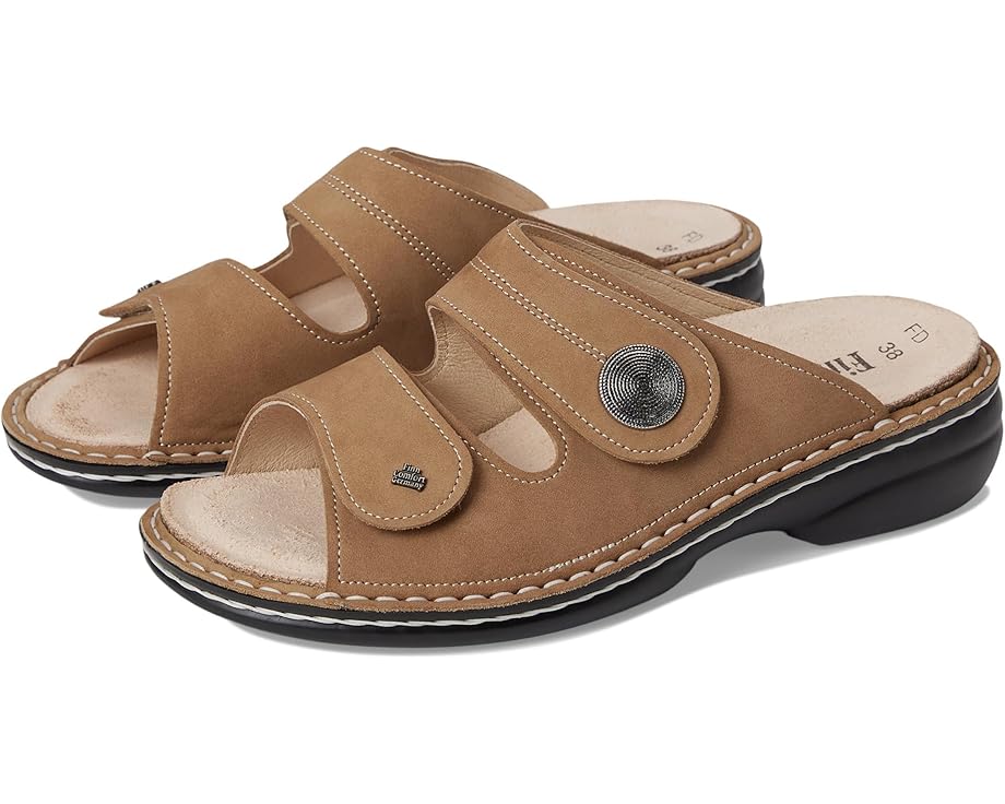 Сандалии Finn Comfort Sansibar-S, цвет Tan Nubuck
