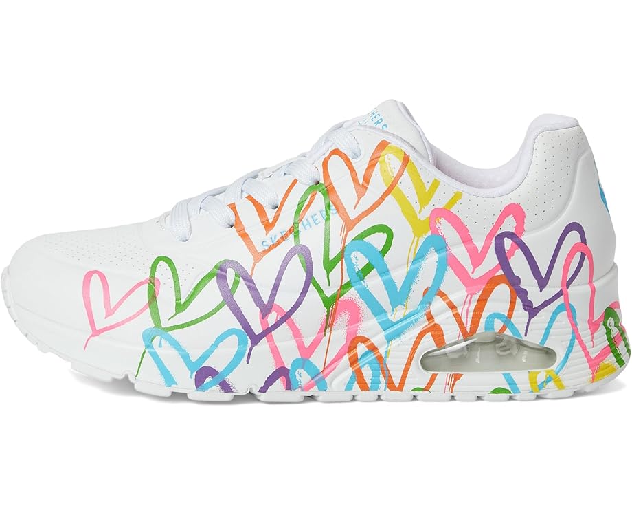 Кроссовки SKECHERS James Goldcrown: Uno - Highlight Love, цвет White Multi — фото 4