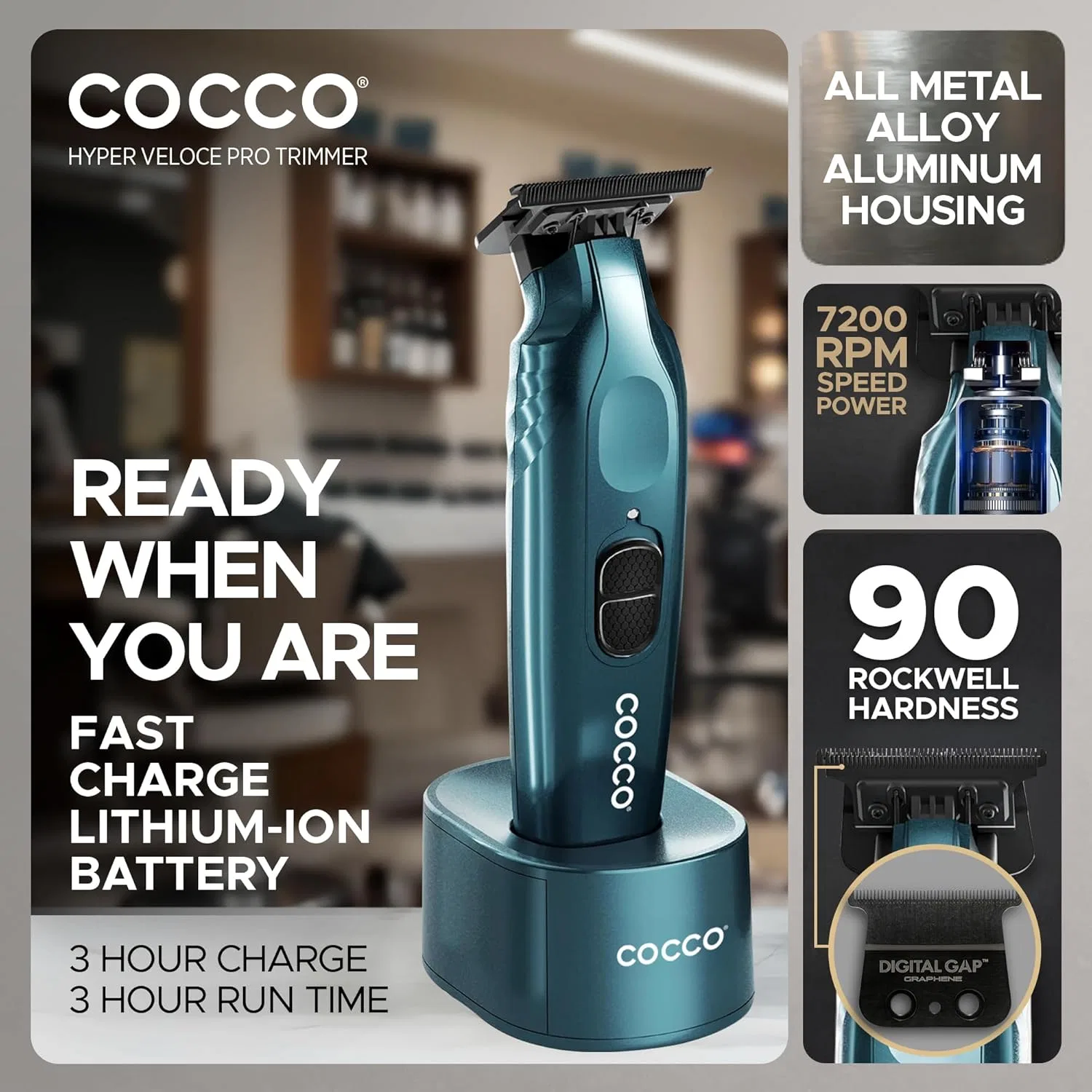 Профессиональный триммер «Hyper Veloce Pro» от Cocco Cocco — фото 4