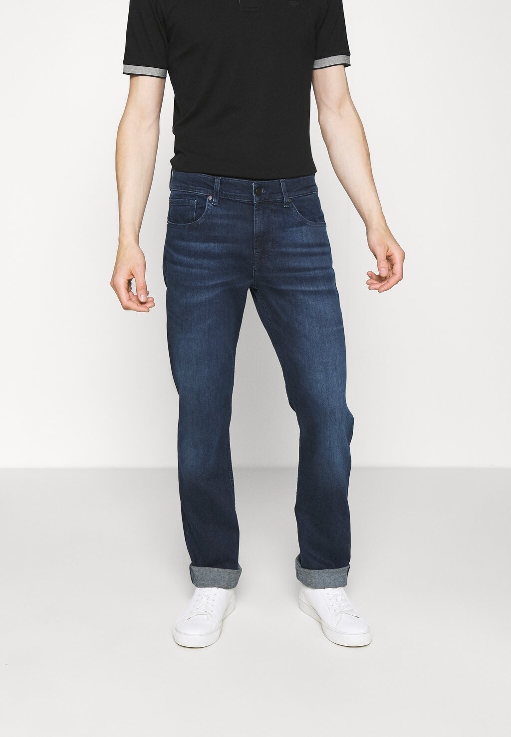 

Джинсы-сигареты SLIMMY LUXE PERFORMANCE 7 for all mankind, темно-синий