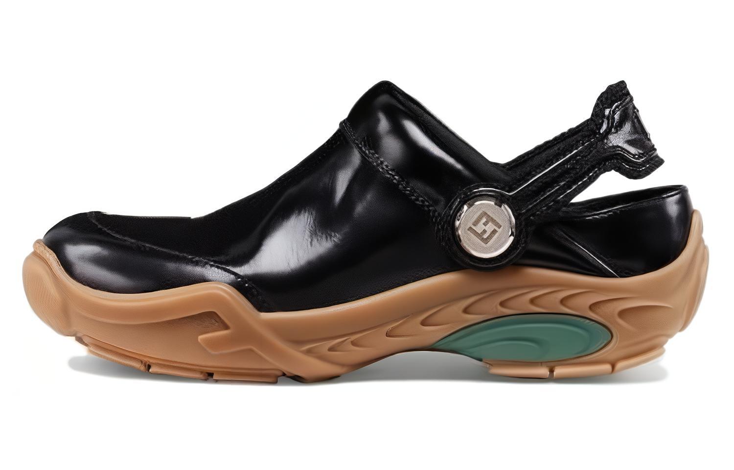 

Лабораторные сабо Slip On FENDI, Black