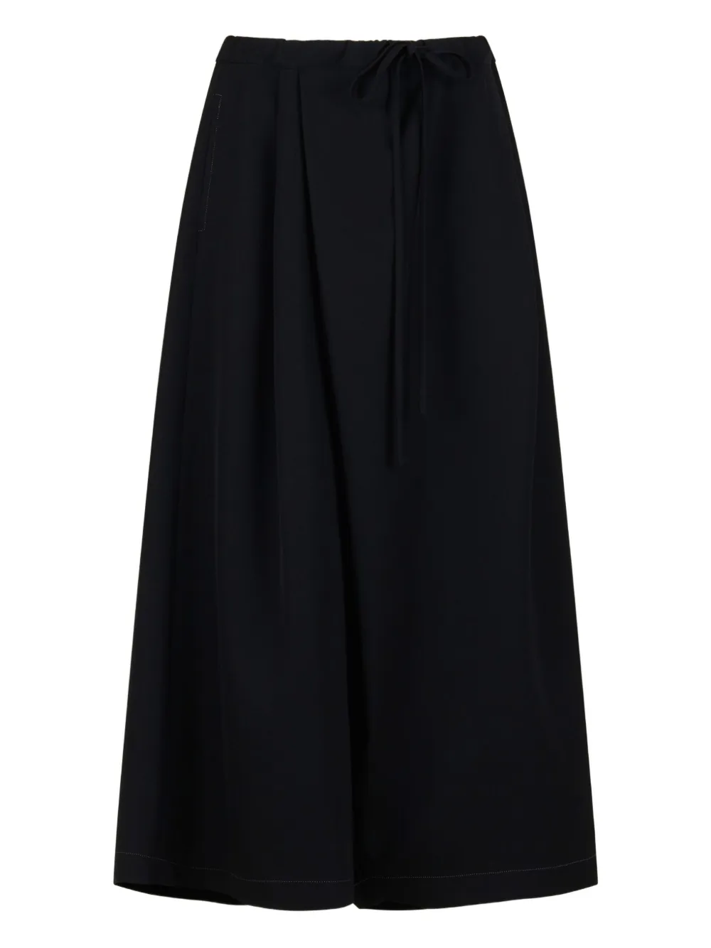

Плиссированные брюки Marni, черный