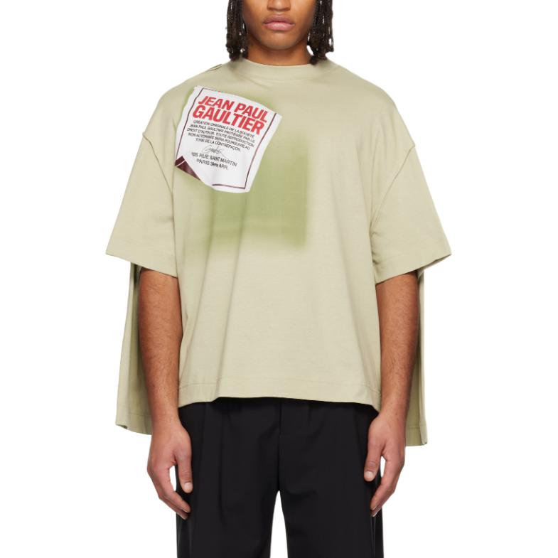 

Мужская футболка Jean Paul Gaultier, зеленый