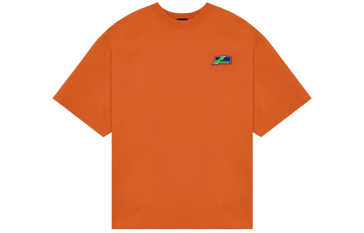 

Футболка унисекс оранжевая WE11DONE