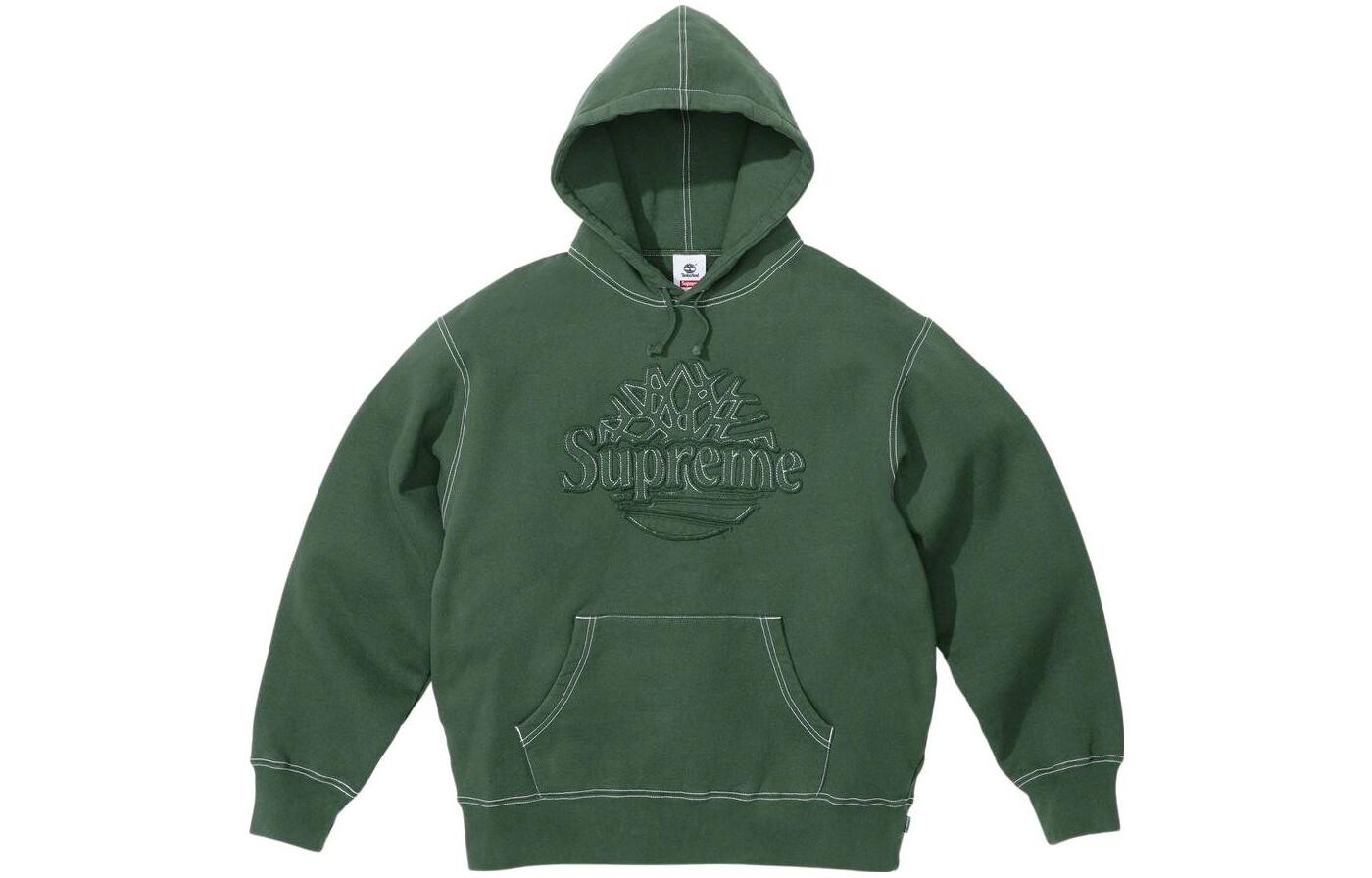 

Толстовка X TIMBERLAND SS23 унисекс Supreme, зеленый