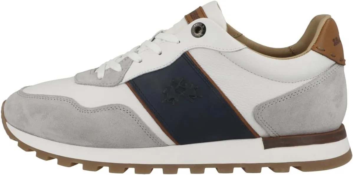 Мужские низкие кроссовки La Martina LFM251, 2-Grey White Lfm251 040 4210
