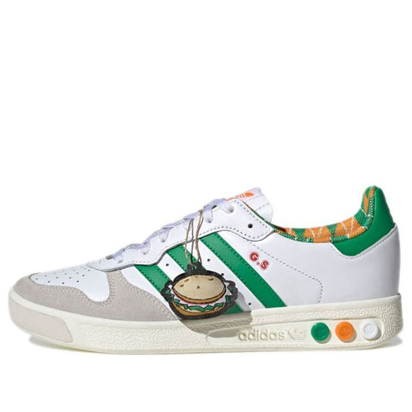 

Кроссовки adidas Grand Slam 'White Green Gray', белый