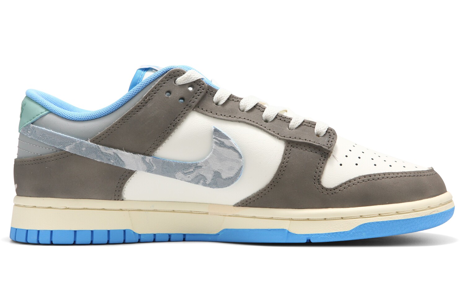 

Кроссовки Nike Dunk Skateboard Shoes Unisex Low-Top Beige Gray