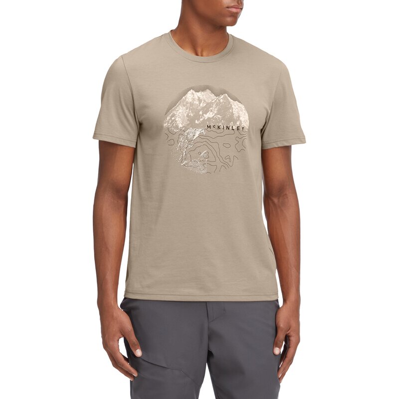 

Shirt he.-t-shirt galla ii m Mckinley, цвет sand, Бежевый, Shirt he.-t-shirt galla ii m Mckinley, цвет sand